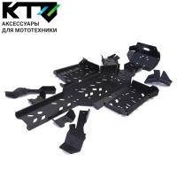 Защита днища для квадроцикла ЦФ 800 H.O / 1000 EPS (2024-н.в.) KTZ пластиковая