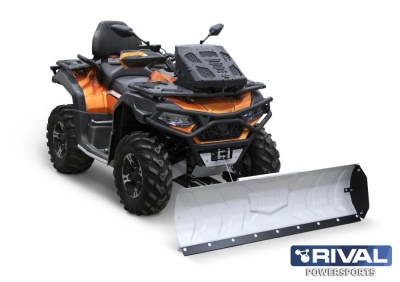  Снегоотвал Rival Supreme-2 (1500 мм) универсальный Серебристый