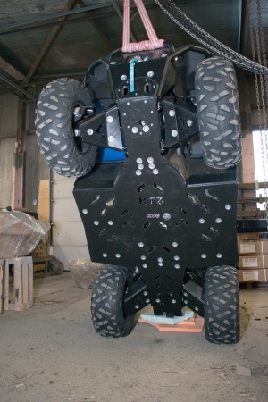 Защита днища пластик для ATV 400L / 500 basic (2022-н.в.) KTZ
