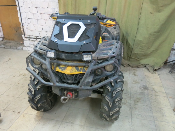 Вынос радиатора Can-am BRP Outlander G2 с комплектом шноркелей (2012-н.в.) Rival Вынос радиатора Can-am BRP Outlander G2 с комплектом шноркелей (2012-н.в.) Rival