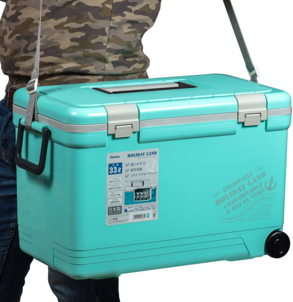 Термобокс SHINWA Holiday Land Cooler 33H синий, 33 литра Термобокс SHINWA Holiday Land Cooler 33H синий, 33 литра