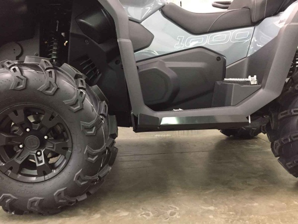 Защита днища для квадроцикла ЦФ 800 H.O / 1000 EPS (2024-н.в.) KTZ пластиковая