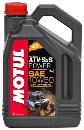 MOTUL ATV-SXS POWER 4T 10W-50 (4л) моторное масло для квадроцикла