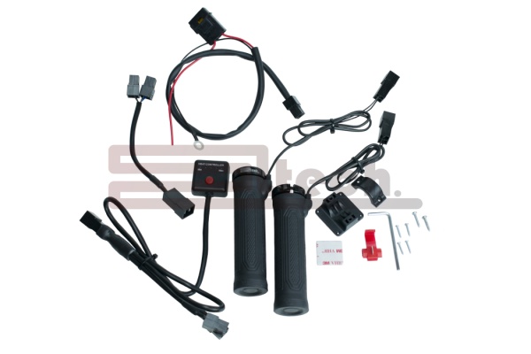 Ручки с подогревом без курка газа Ltech (21,9-22,3 мм) универсальные