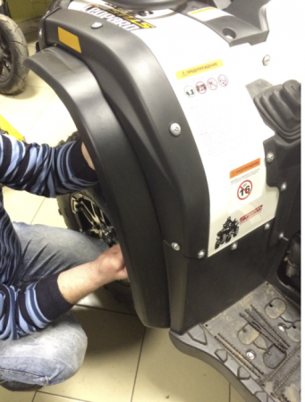 Расширители арок для Stels Leopard