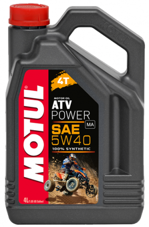 MOTUL ATV POWER 4T 5W-40 (4л) моторное масло для квадроцикла