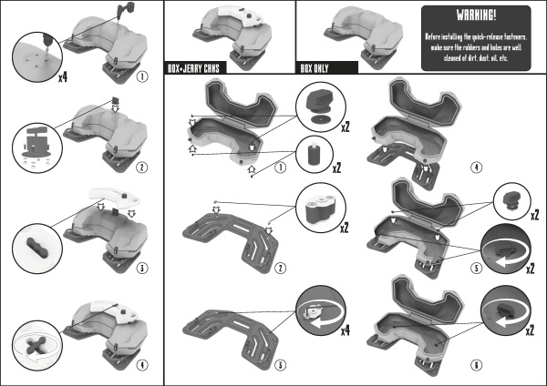 Кофр для квадроцикла Segway Snarler