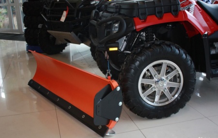 Снегоотвал для квадроцикла Alfeco (1500 мм) с быстросъемным креплением