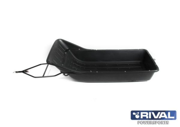 Сани-волокуши (1430*730*250) с отбойником и накладками+ демпфер 400 мм