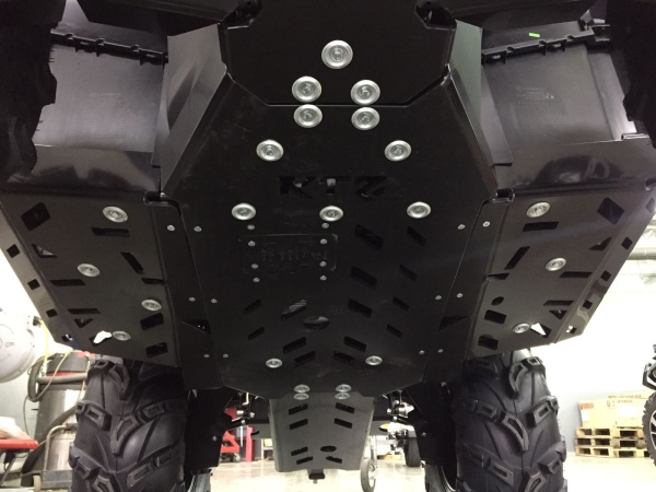 Защита днища для квадроцикла ЦФ 800 H.O / 1000 EPS (2024-н.в.) KTZ пластиковая