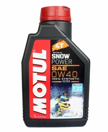 Масло моторное Motul Snowpower 4T 0w-40 (1л)