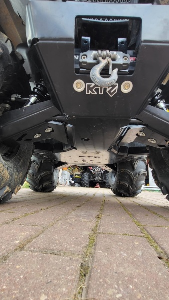 Защита днища Yamaha Grizzly 700 (2016-н.в.) KTZ