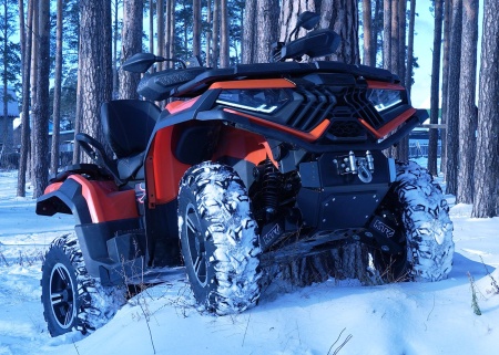 Защита днища пластик Loncin XWOLF 700L (2022-н.в.) KTZ