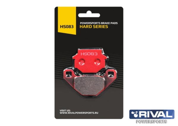 Тормозные колодки для  ЦФ/Stels/Yamaha HS083 Усиленные (Rival)