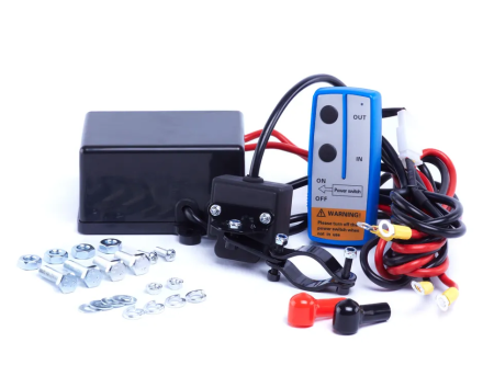 Лебедка Electric Winch 4000 lbs / 1800kg 12v (с пультом)