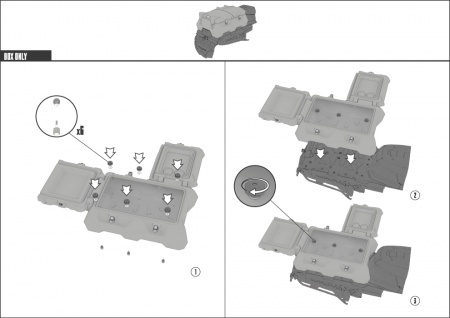 Кофр для Снегохода Polaris TITAN 800