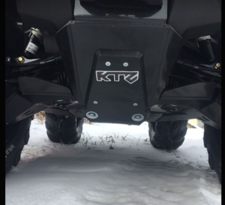 Защита днища пластик BRP Can-Am Outlander G2 MAX 650/850/1000 (2017-2018) KTZ