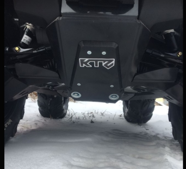 Защита днища пластик BRP Can-Am Outlander G2 MAX 650/850/1000 (2017-2018) KTZ