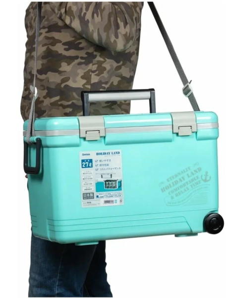 Термобокс SHINWA Holiday Land Cooler 27H синий, 27 литров Термобокс SHINWA Holiday Land Cooler 27H синий, 27 литров