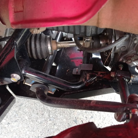 Защита днища Honda TRX 520 (2020-н.в.) KTZ