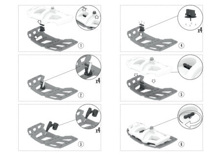 Канистра на переднюю багажную решетку BRP Outlander (Tesseract)