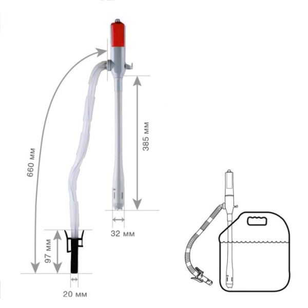Насос для перекачки топлива SP410EP Автоматический