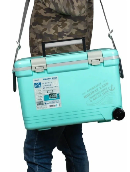 Термобокс SHINWA Holiday Land Cooler 27H синий, 27 литров Термобокс SHINWA Holiday Land Cooler 27H синий, 27 литров