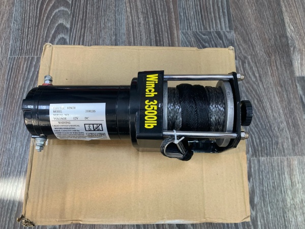 Лебедка Electric Winch 3500 lbs (Синтетический трос) с пультом