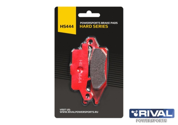 Тормозные колодки для Yamaha Grizzly 550/700 HS444 передние правые Усиленные (Rival)
