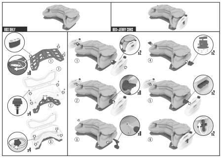 Кофр задний для квадроцикла Odes Patchcross