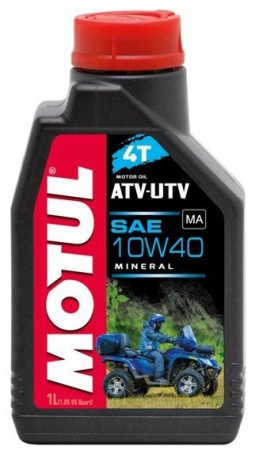 MOTUL ATV-UTV 4T 10W-40 (1л) моторное масло для квадроцикла