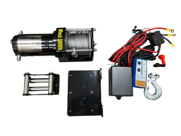 Лебедка Electric Winch 3000 lbs/1361 kg 12v (с пультом)
