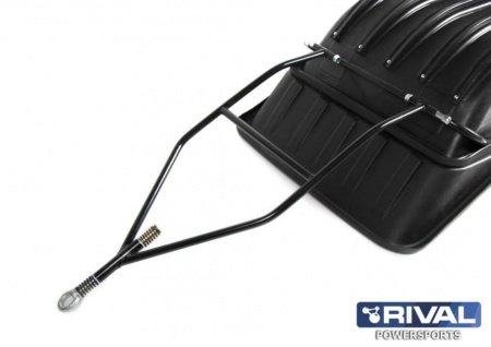 Сани-волокуши (1430*730*250) с отбойником и накладками+ демпфер 400 мм