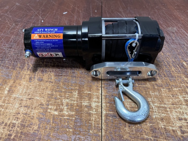 Лебедка Electric Winch 4000 lbs (Синтетический трос)