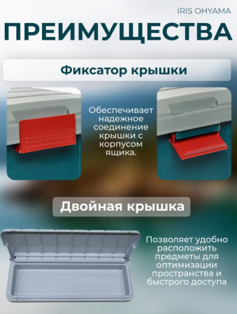 Экспедиционный ящик RV BOX 800 c двойной разделенной крышкой Экспедиционный ящик RV BOX 800 c двойной разделенной крышкой