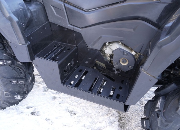 Подножки для квадроцикла ODES Pathcross (2022-2024) усиленные металлические