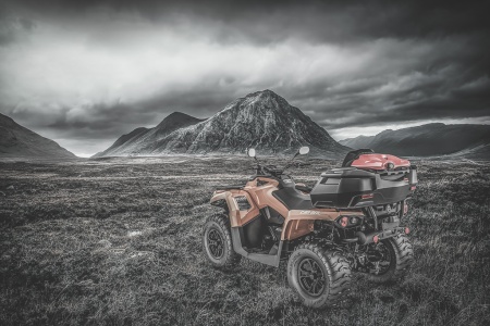 Кофр для квадроцикла BRP Can-Am Outlander 450/570 задний