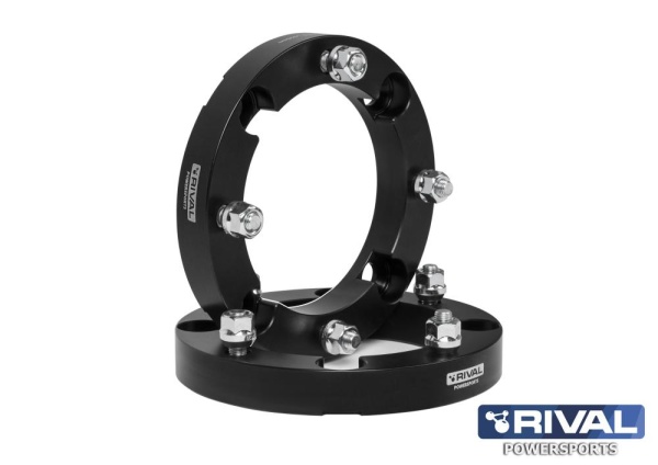 Ступичные проставки 4х156 DIA130 (25 mm, 2шт) Wheel spacers Black