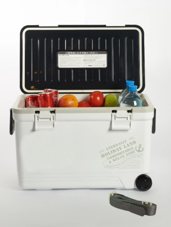 Термобокс SHINWA Holiday Land Cooler 33H белый, 33 литра